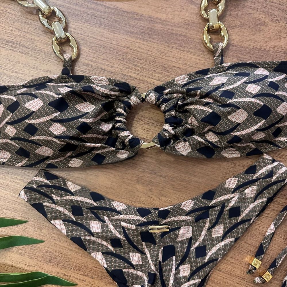 Biquini Tomara Que Caia - Arco Bege