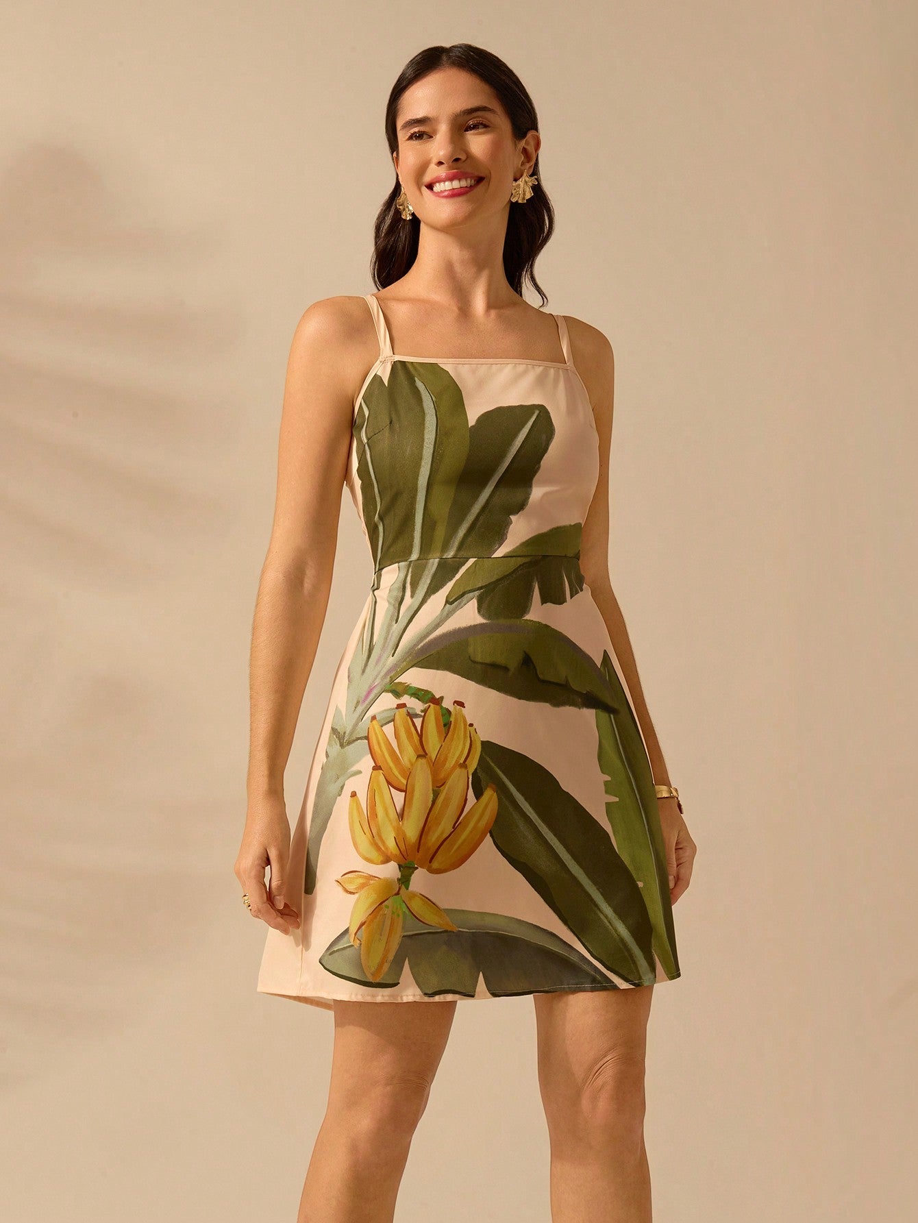 Vestido Curto Boho de Alcinha