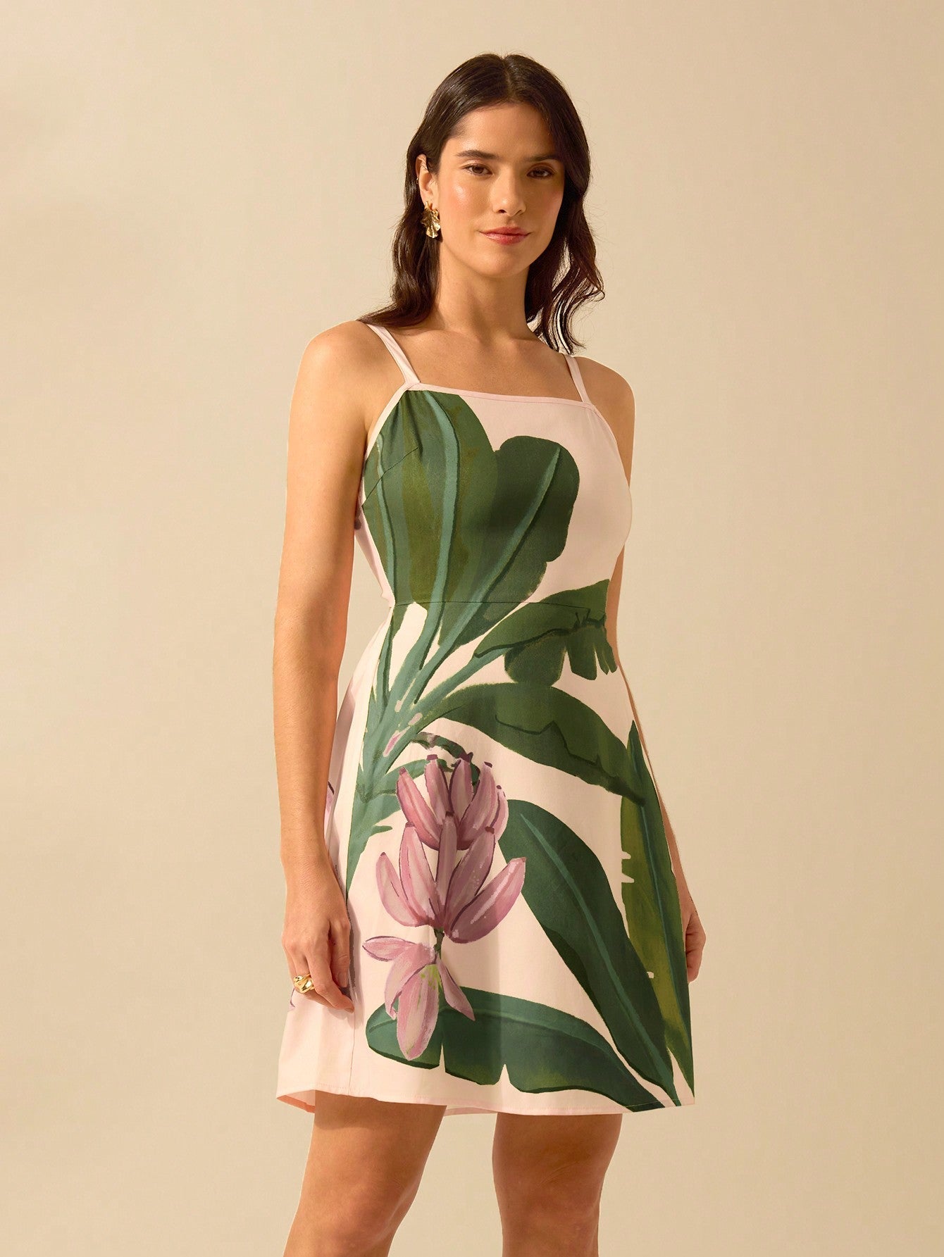 Vestido Curto Boho de Alcinha