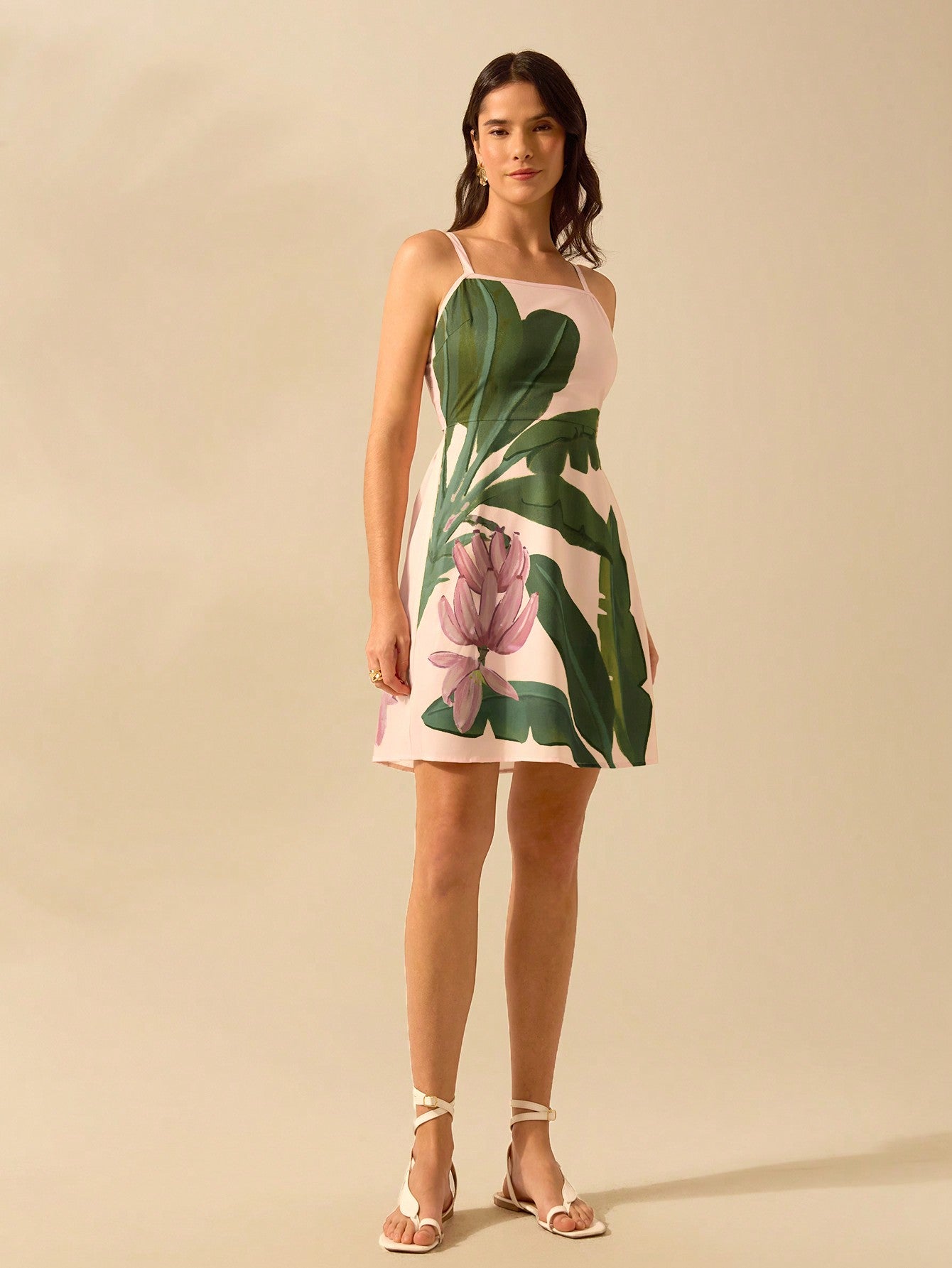 Vestido Curto Boho de Alcinha