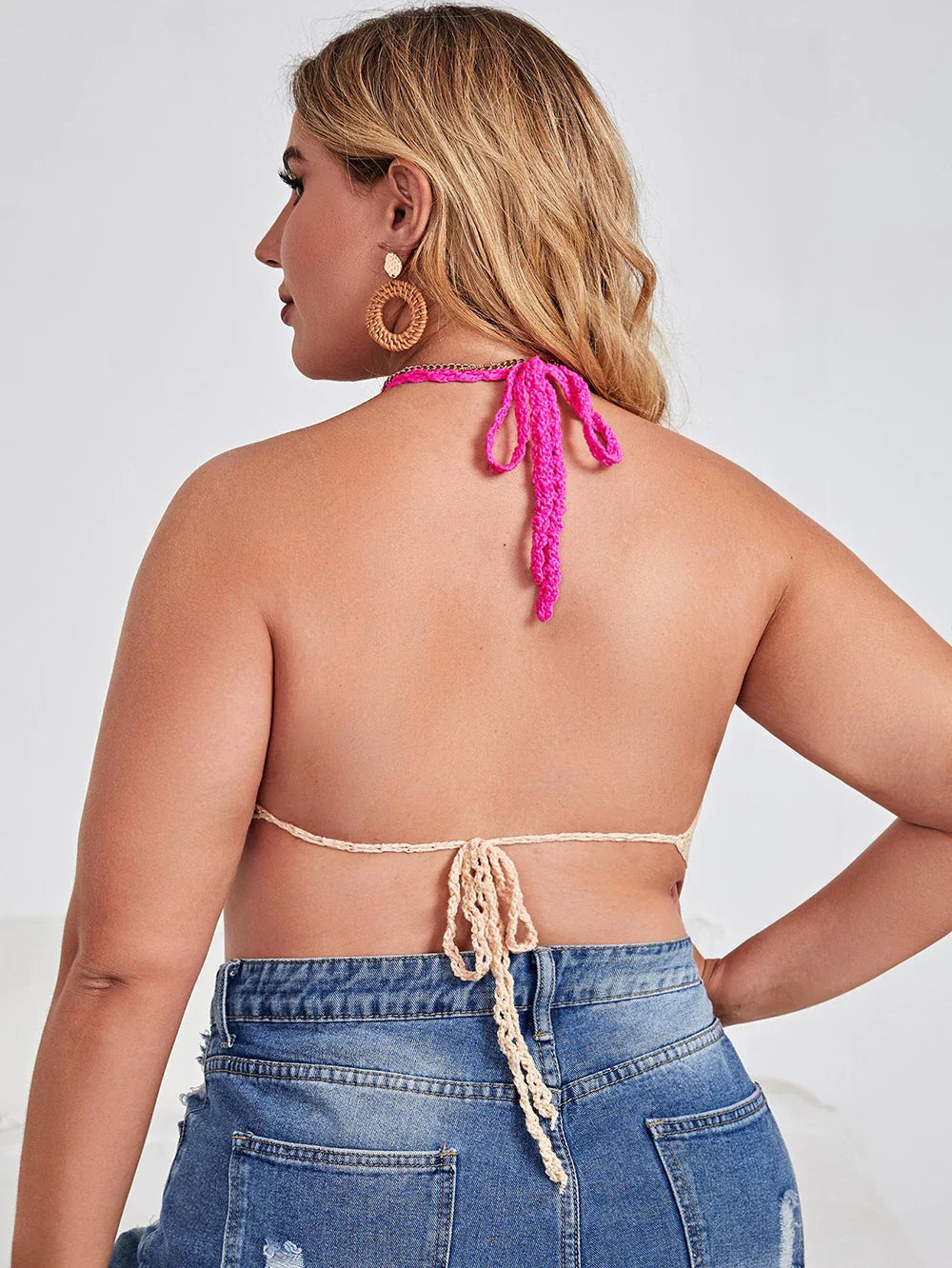 Biquíni Crochê Multicolorido