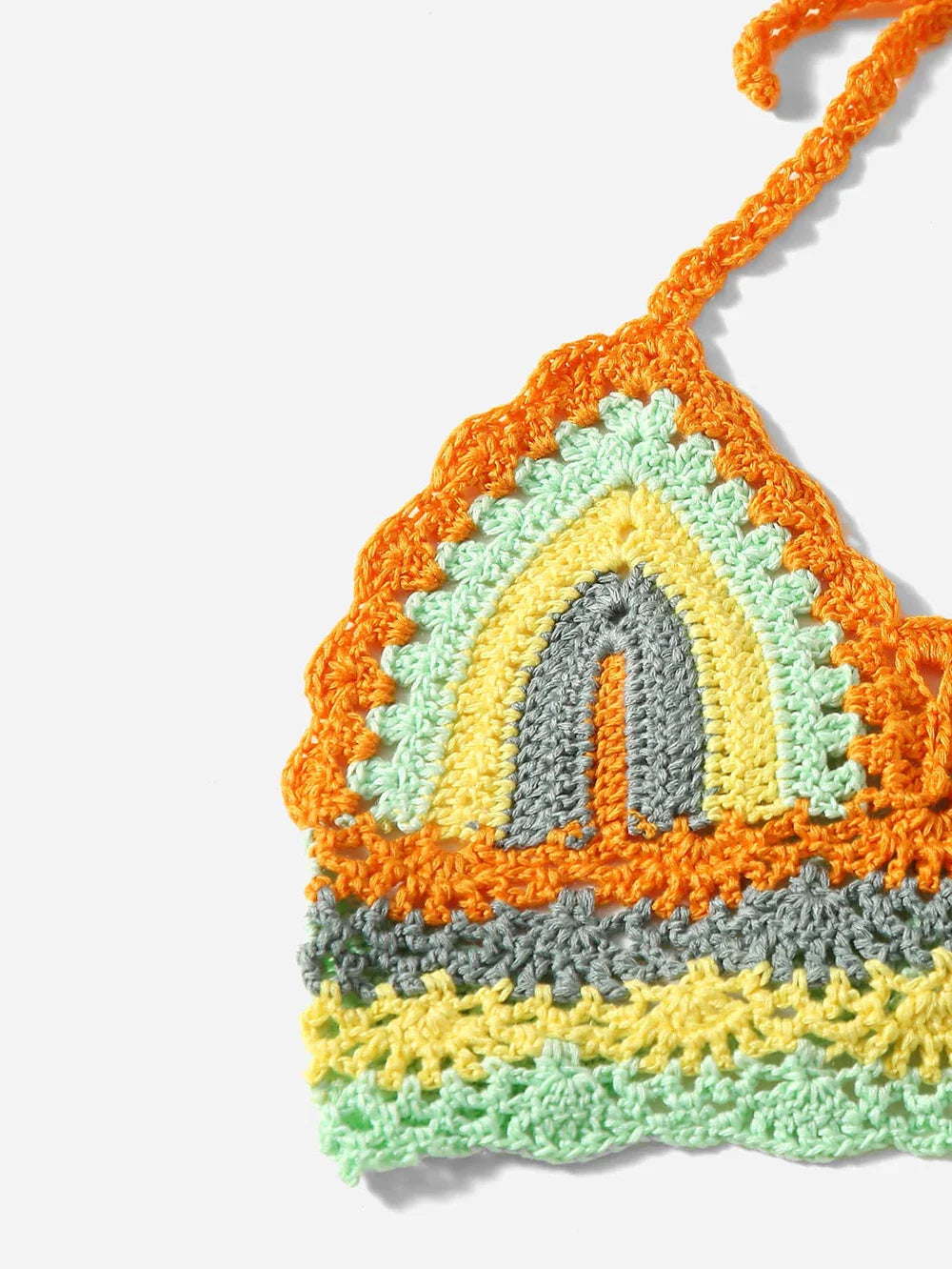 Biquíni Crochê Multicolorido