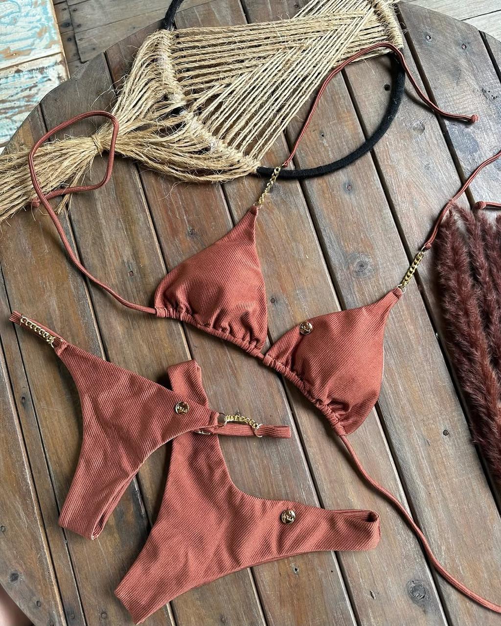 Biquíni expresso + saída de praia