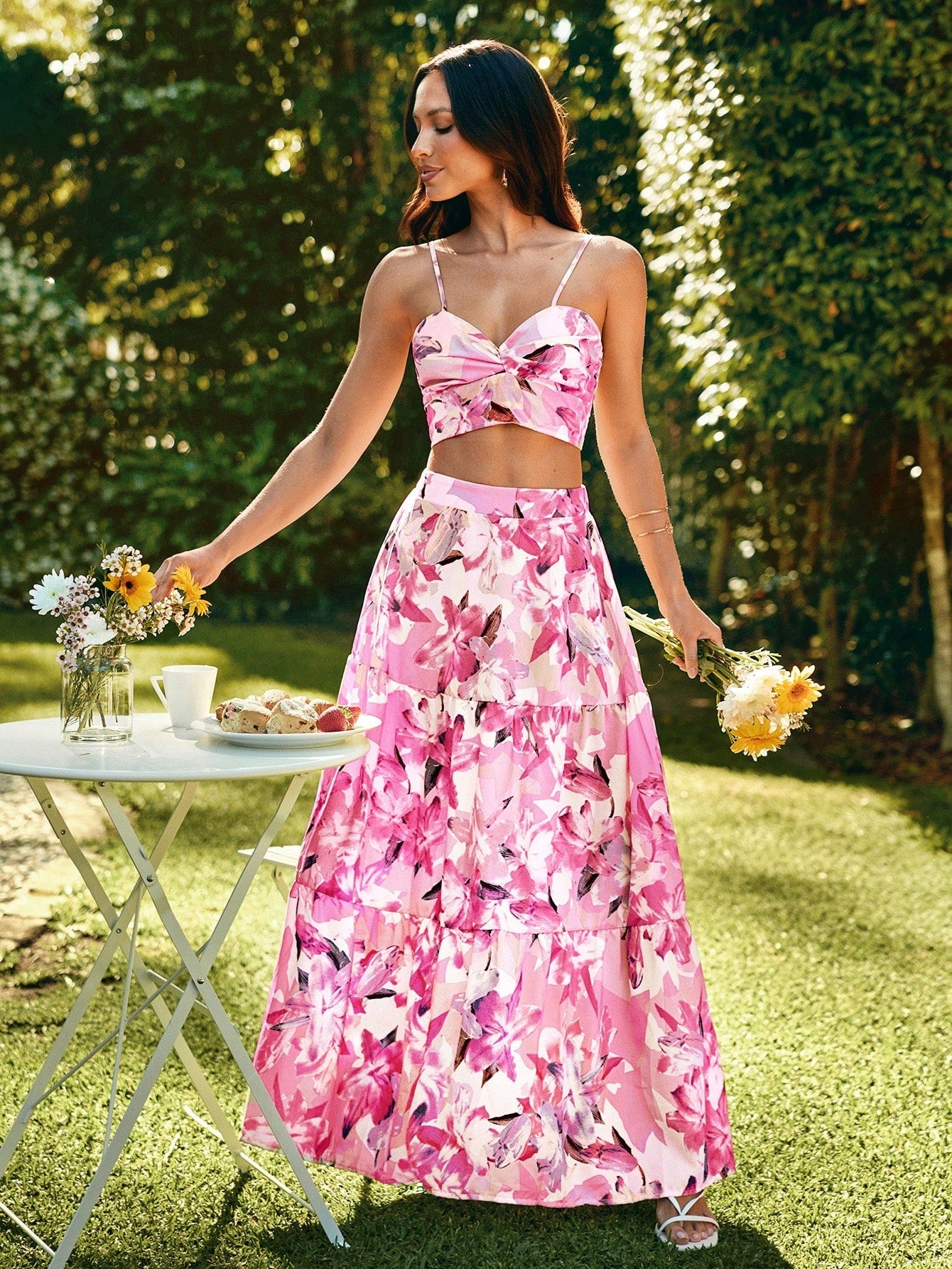 Conjunto de Saia e Top Jade