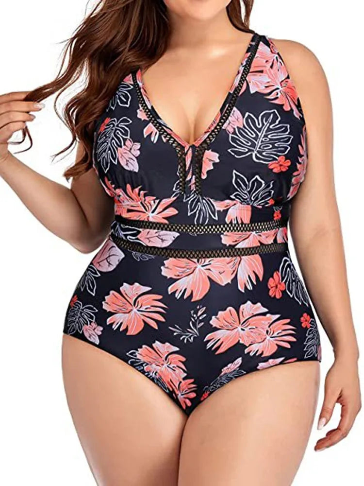 Maiô Plus Size em Mesh