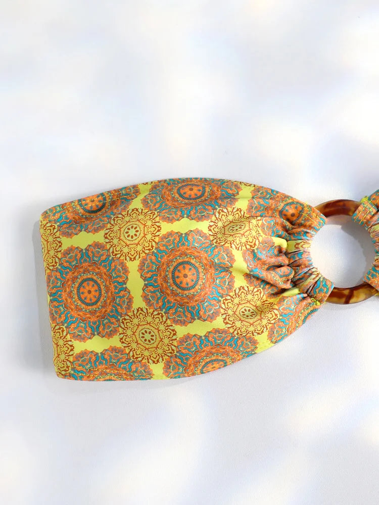 Biquíni Mandala Floral Tomara que Caia