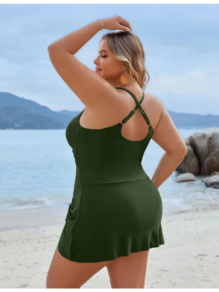 Maiô Estilo Vestido de Praia