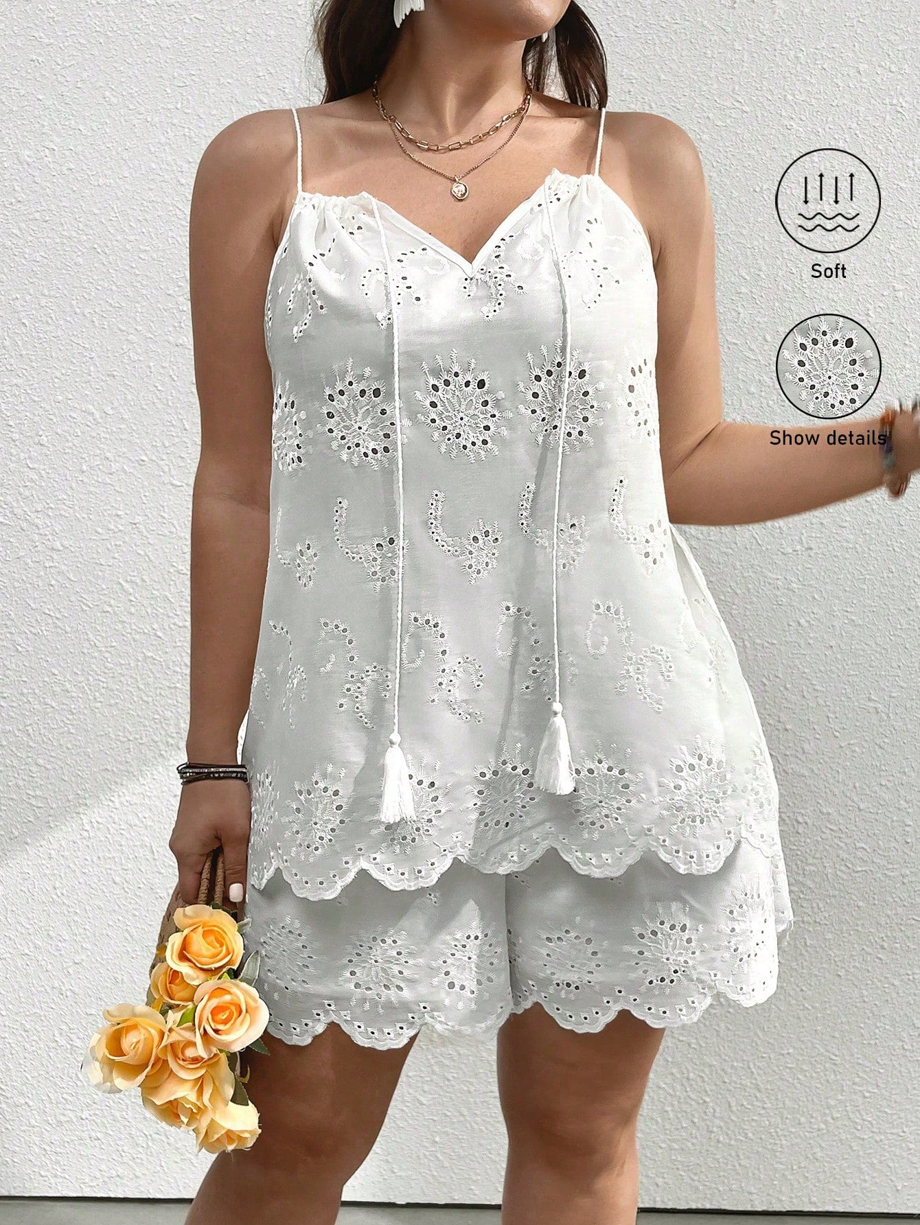 Conjuntinho Plus Size Verão Júlia