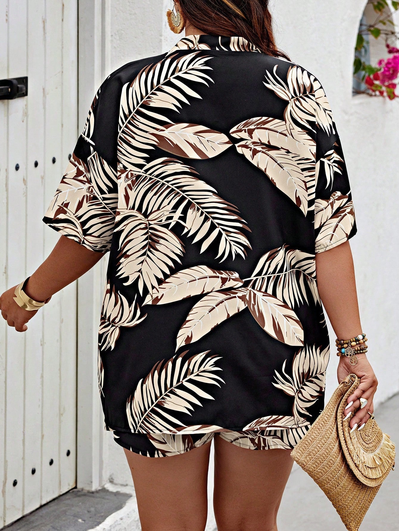 Conjunto Kimono Plus Size