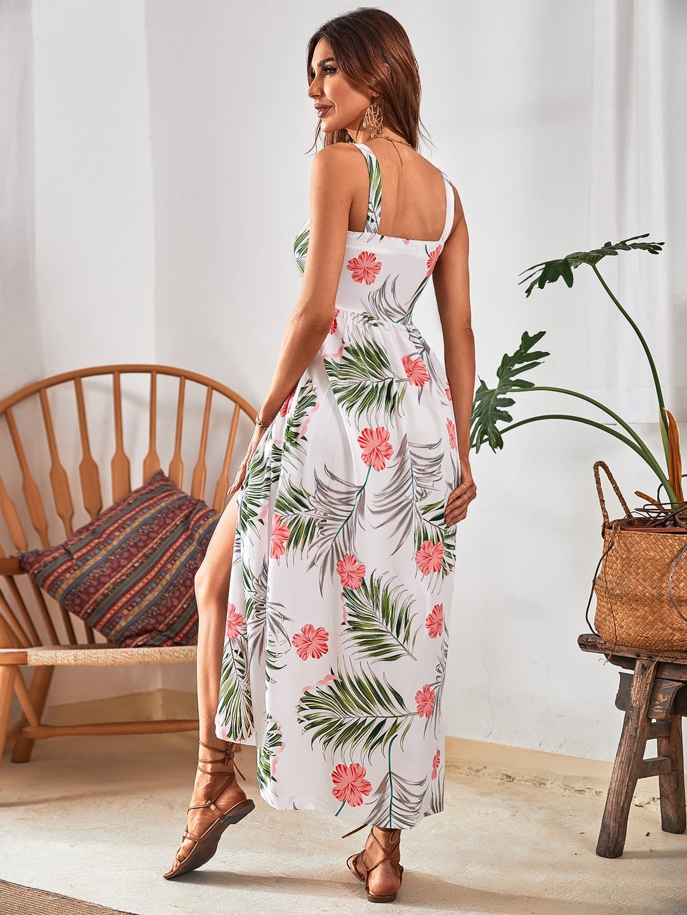 Vestido Tropical Escape