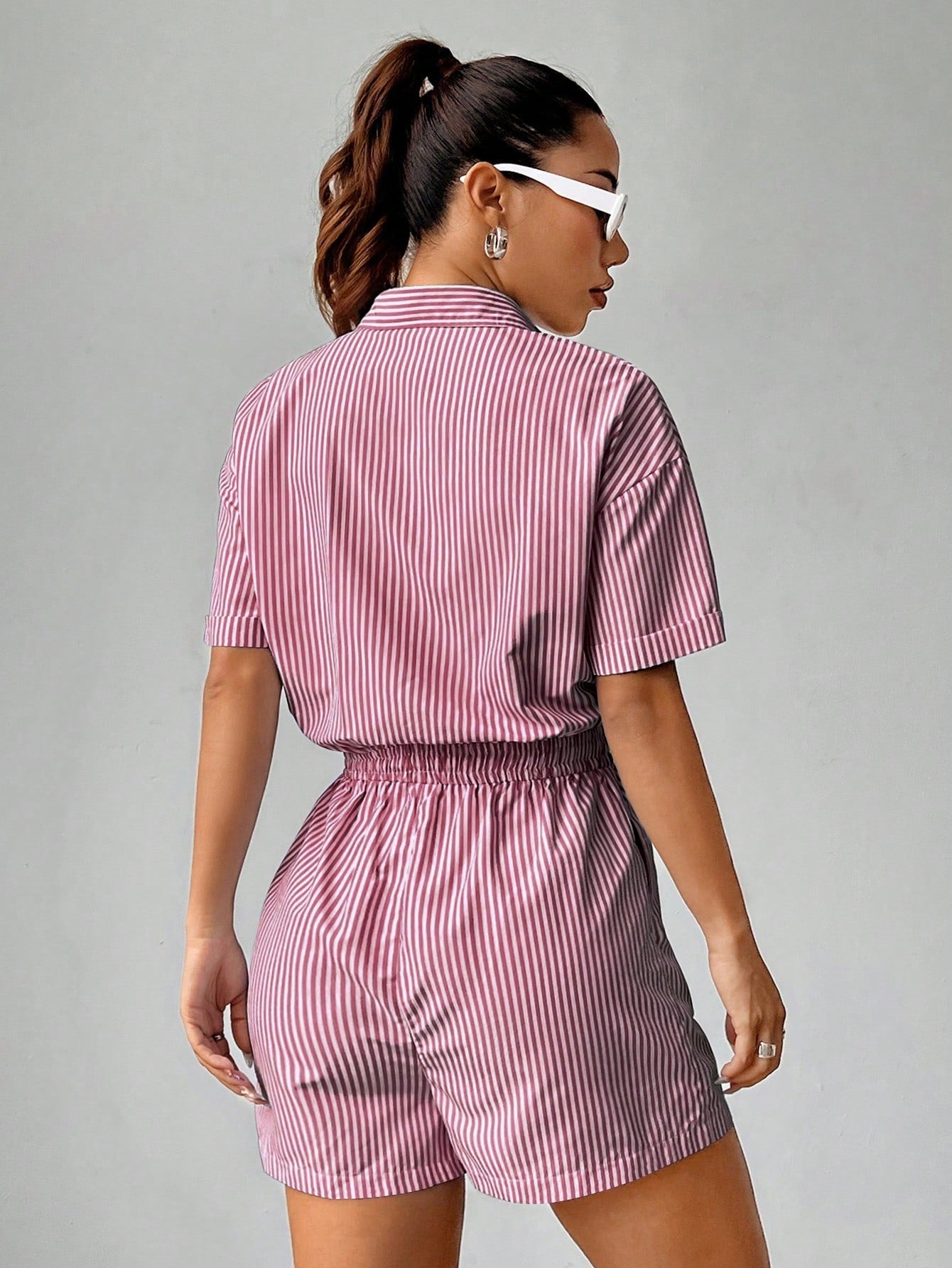 Macaquinho Classic Comfort Listrado