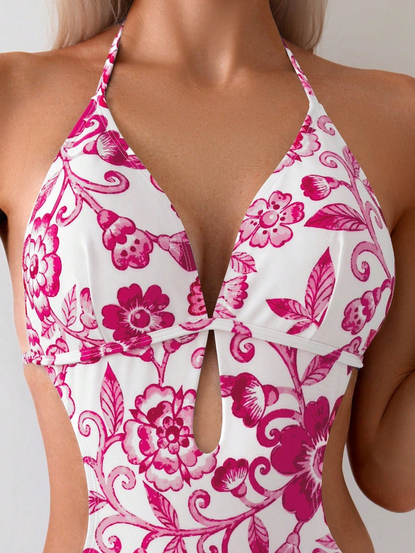 Maiô com Estampa Floral