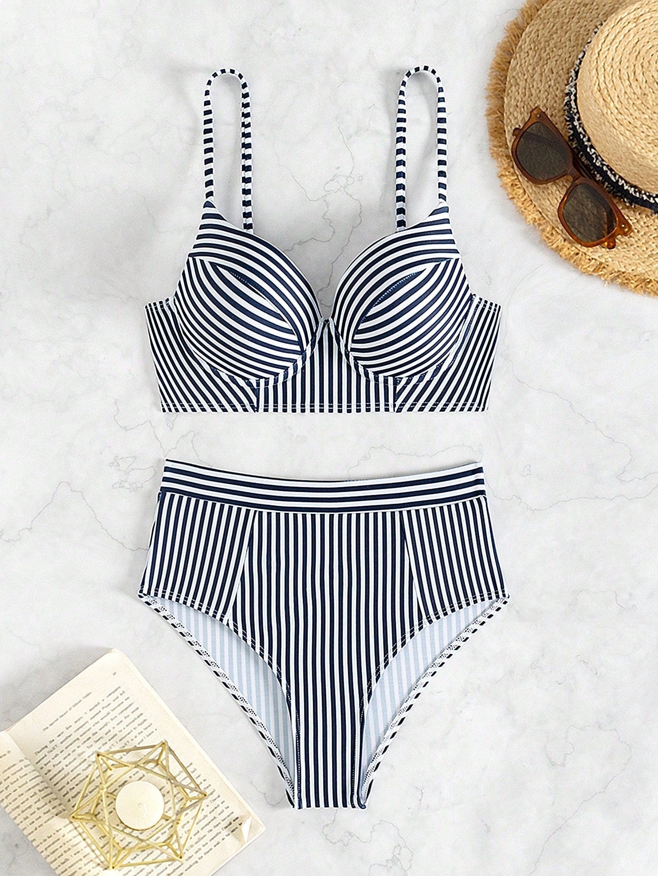 Biquíni Catarina Listrado