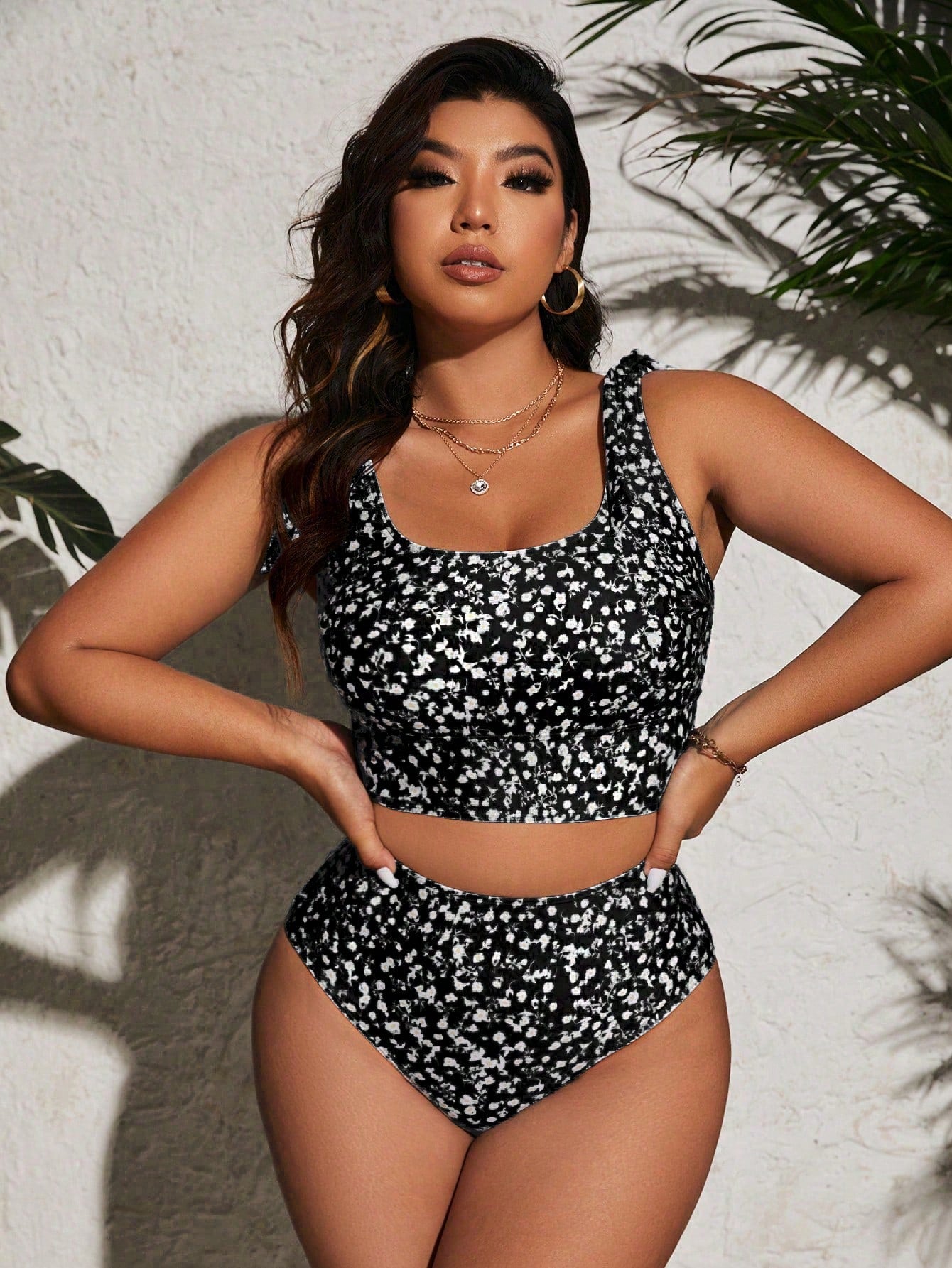 Tankini Plus Size Cintura Alta