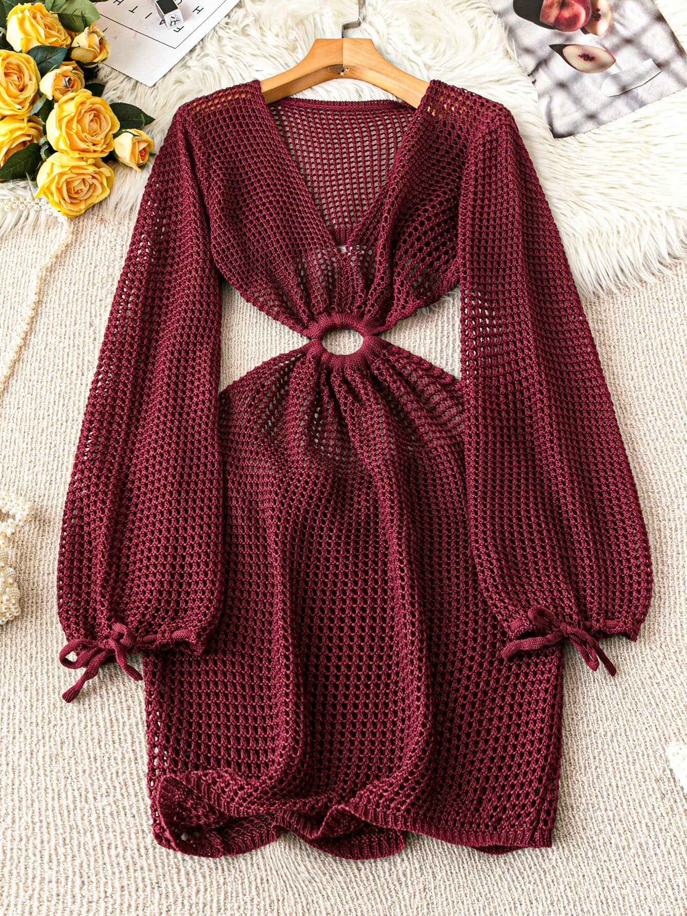 Saída De Praia Tricô Lívia