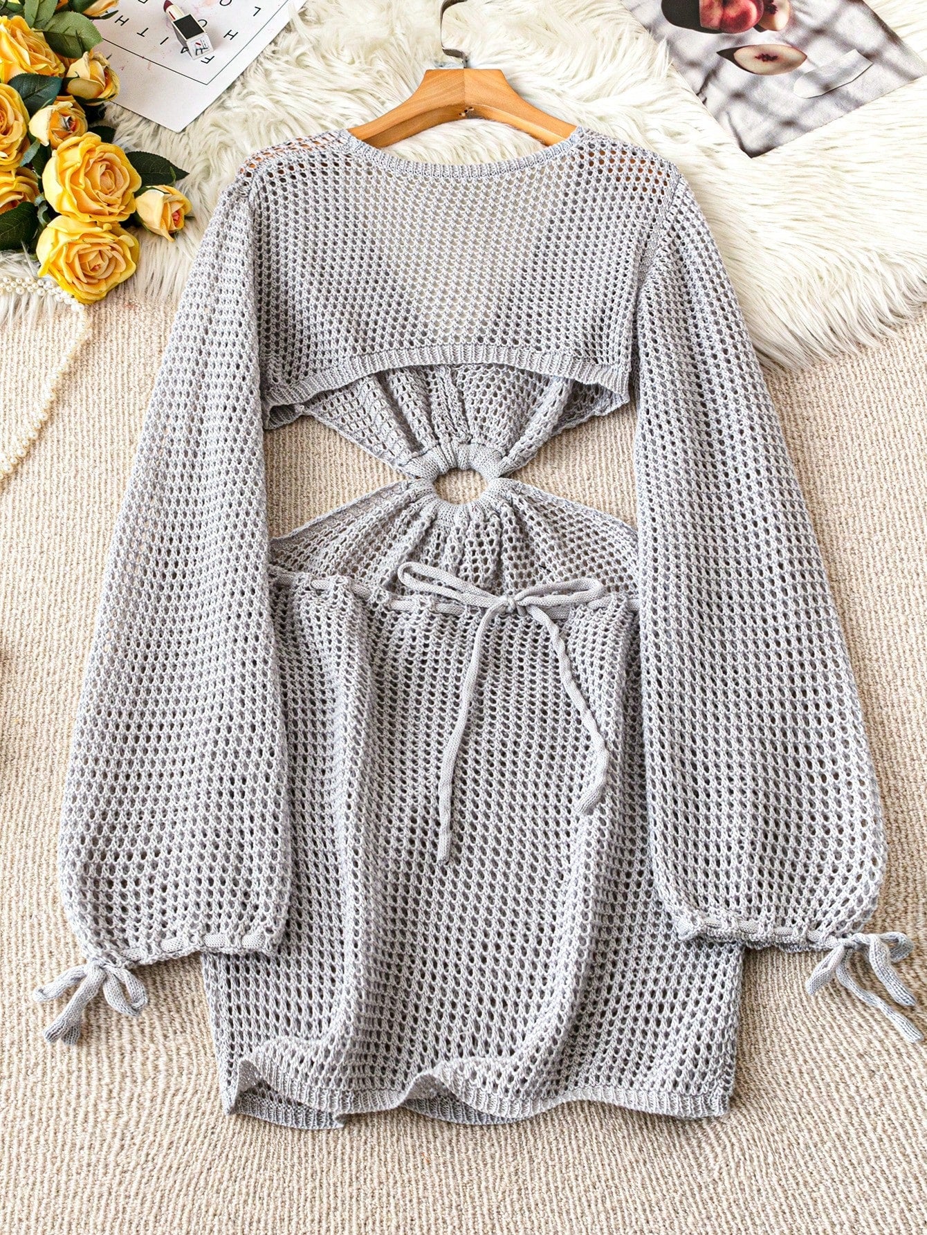 Saída De Praia Tricô Lívia