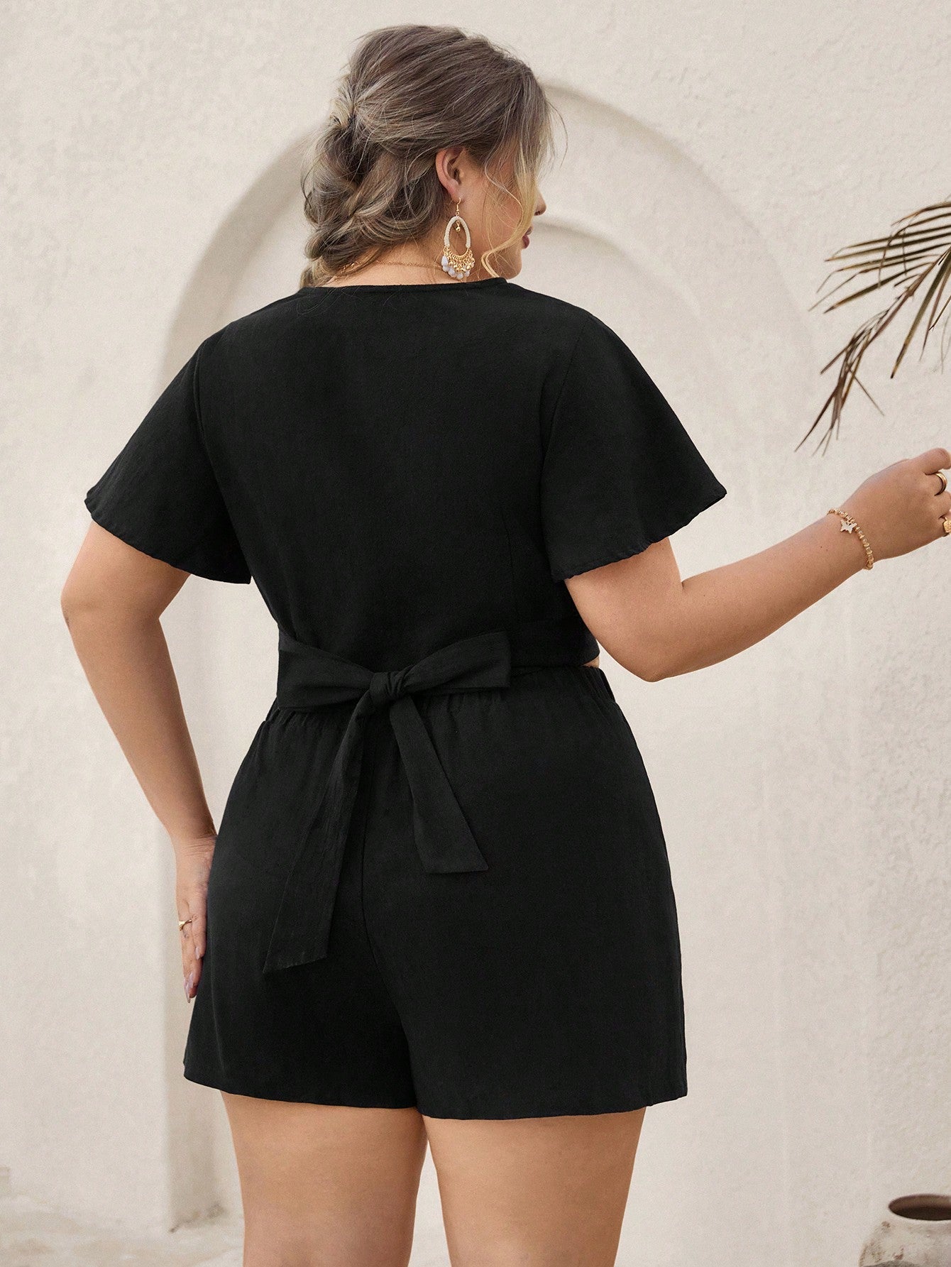 Conjunto Plus Size Tropical Butterfly