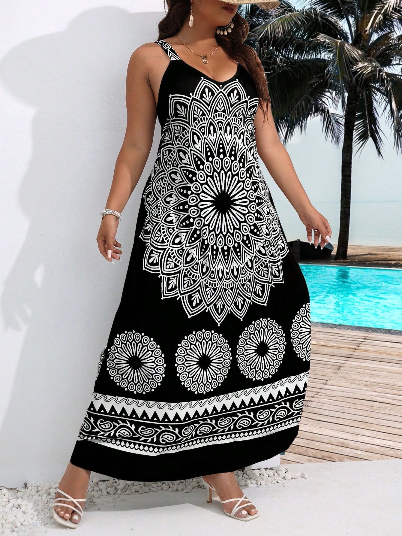 Vestido Plus Size Tribal