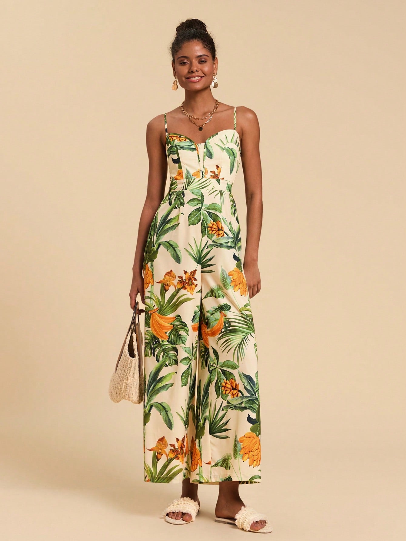 Macacão Tropicália Amanda