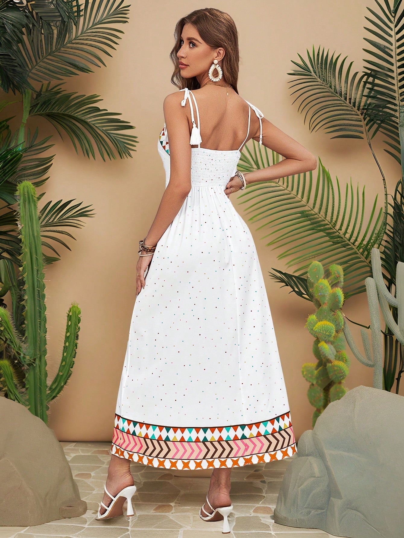 Vestido de Praia com Nó