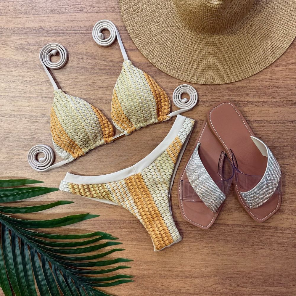 Biquini Trico - Multicolor Nude