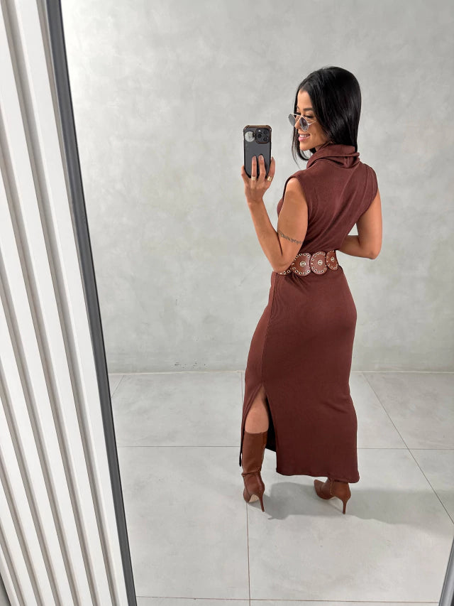 Vestido Gola Anaruga