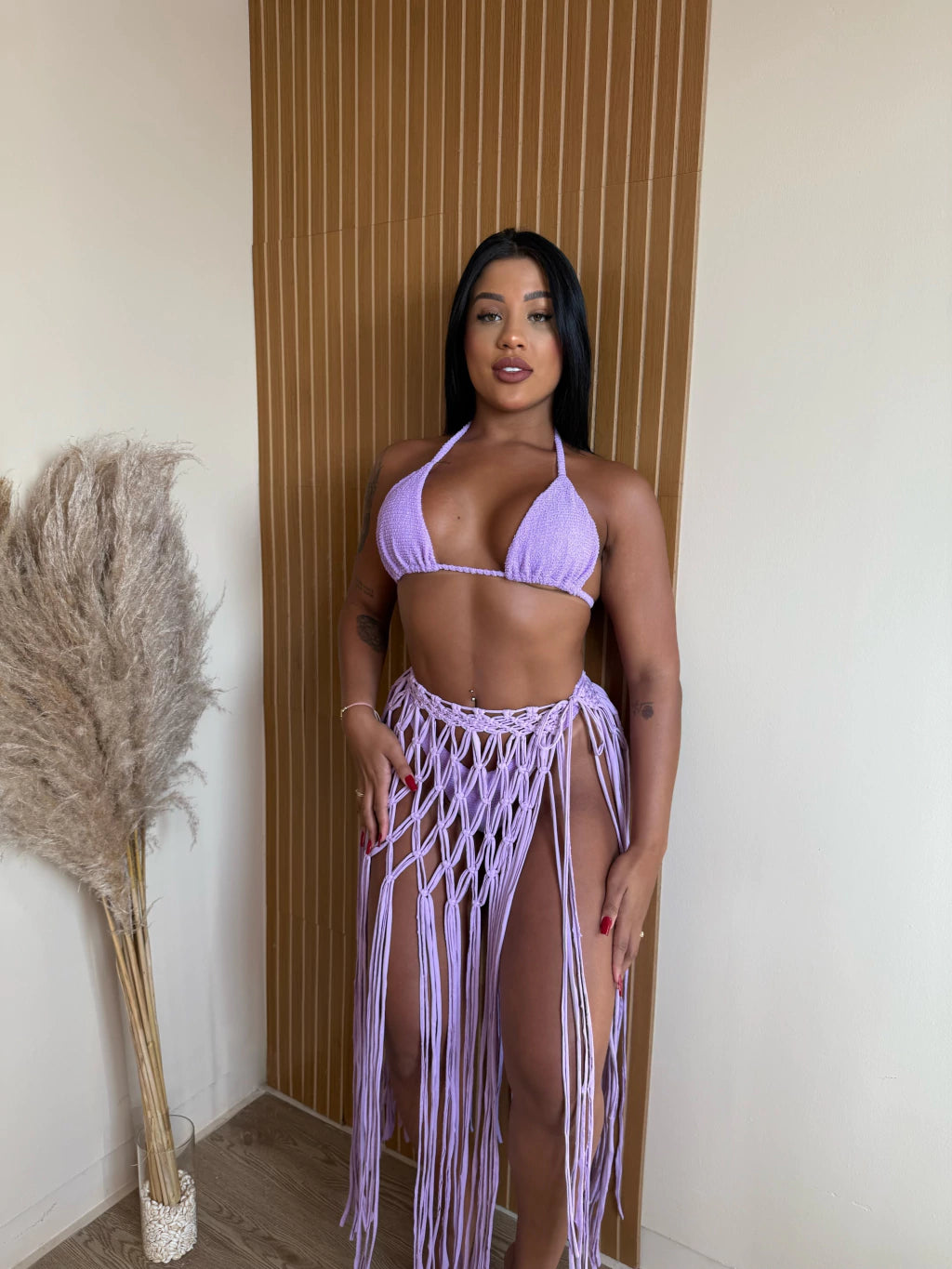 Saia Jeri Longa (Macramê)