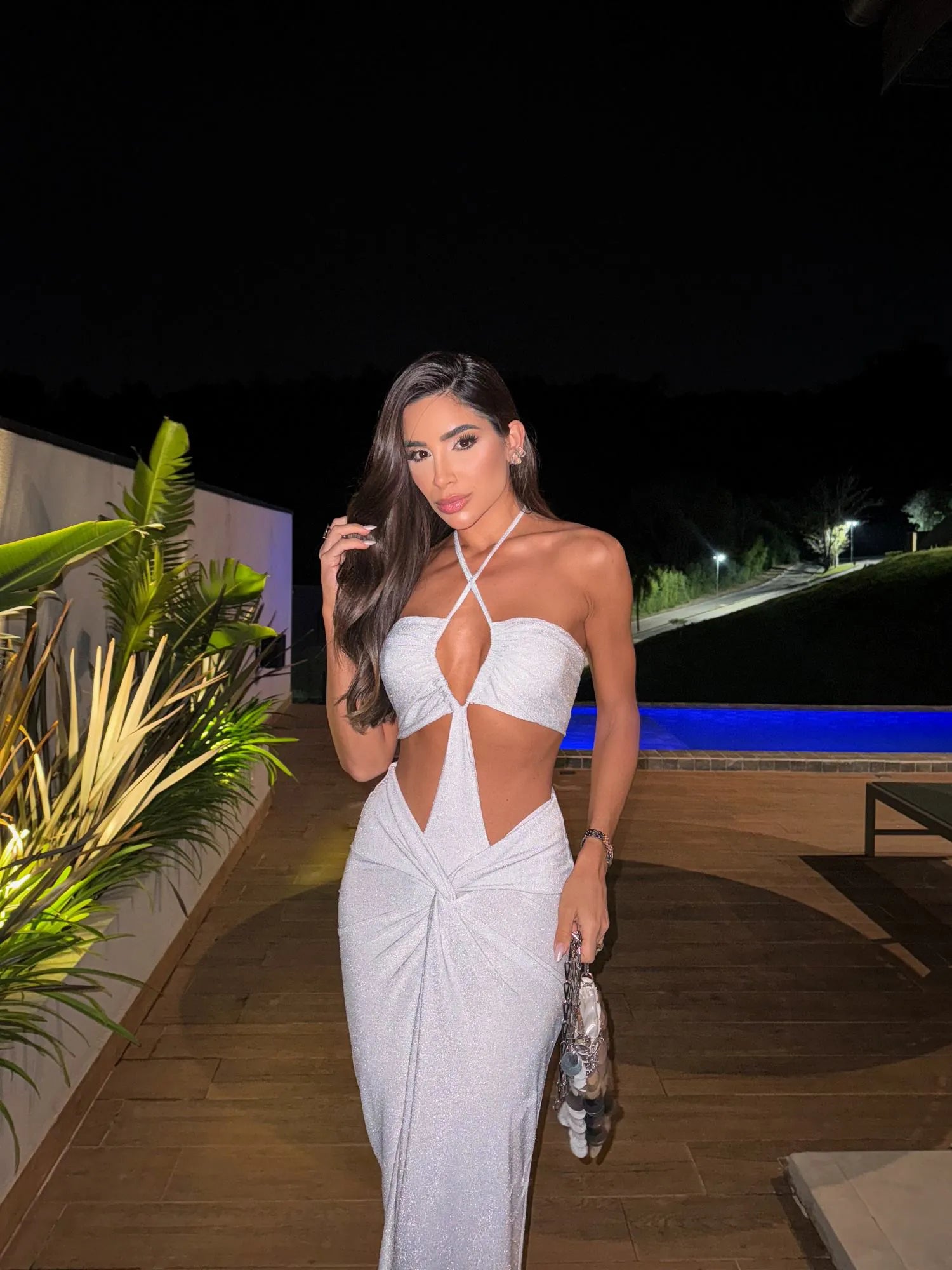 Vestido Palermo Prata