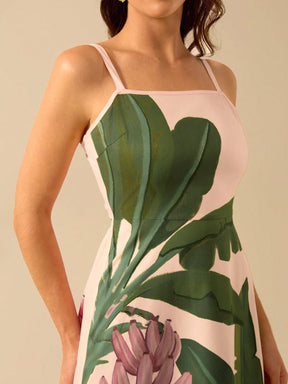 Vestido Curto Boho de Alcinha