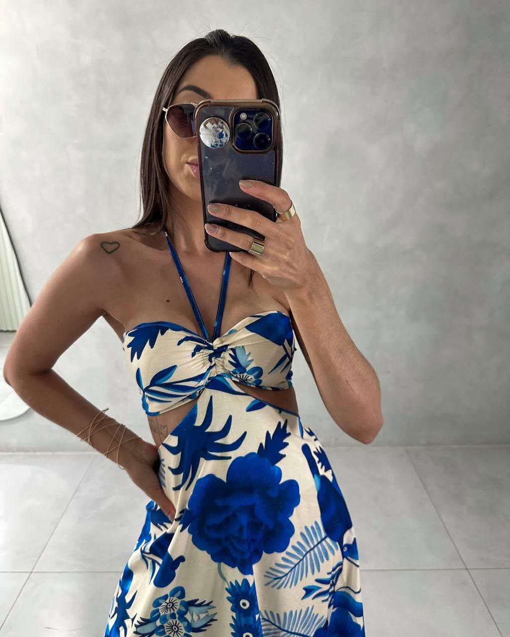 VESTIDO LONGO SÁ