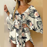 Vestido Boho - Manga Morcego