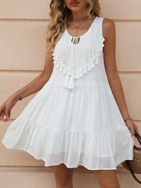 Vestido Helena Com Decote FruFru