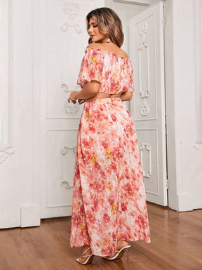 Conjunto Plus Size Tropical Breeze Set