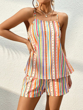 Conjunto Listrado Colorido