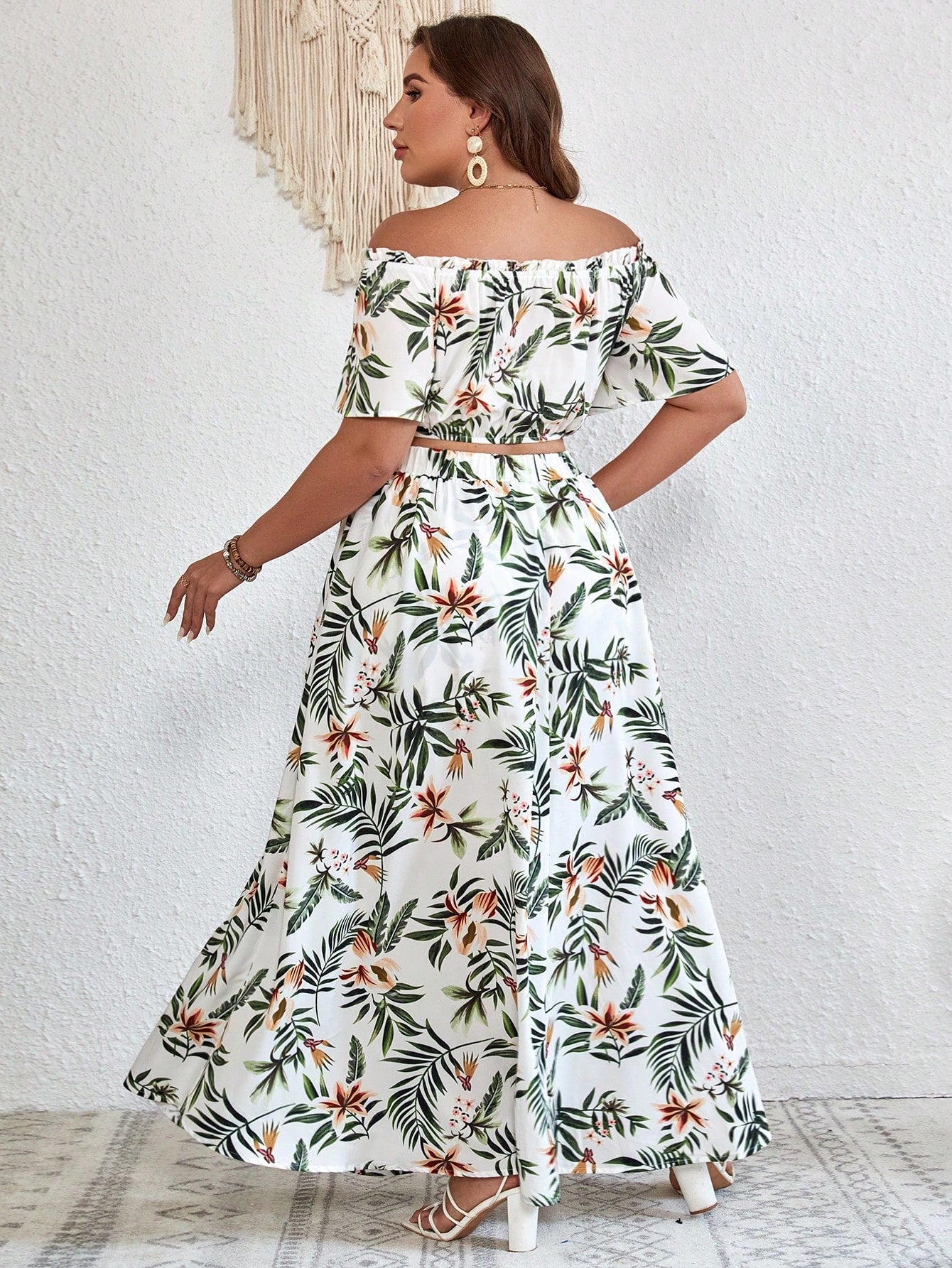 Conjunto Plus Size Tropical Breeze Set