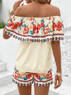 Flora Breeze: Conjunto de Verão com Top Tomara que caia
