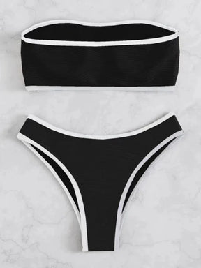 Biquíni Monocromático em Bandeau