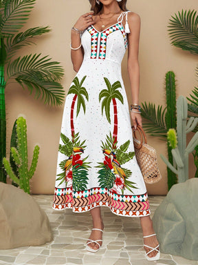 Vestido de Praia com Nó