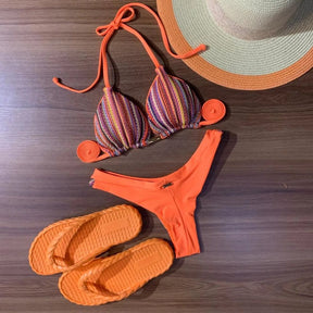 Biquini Croche - Laranja