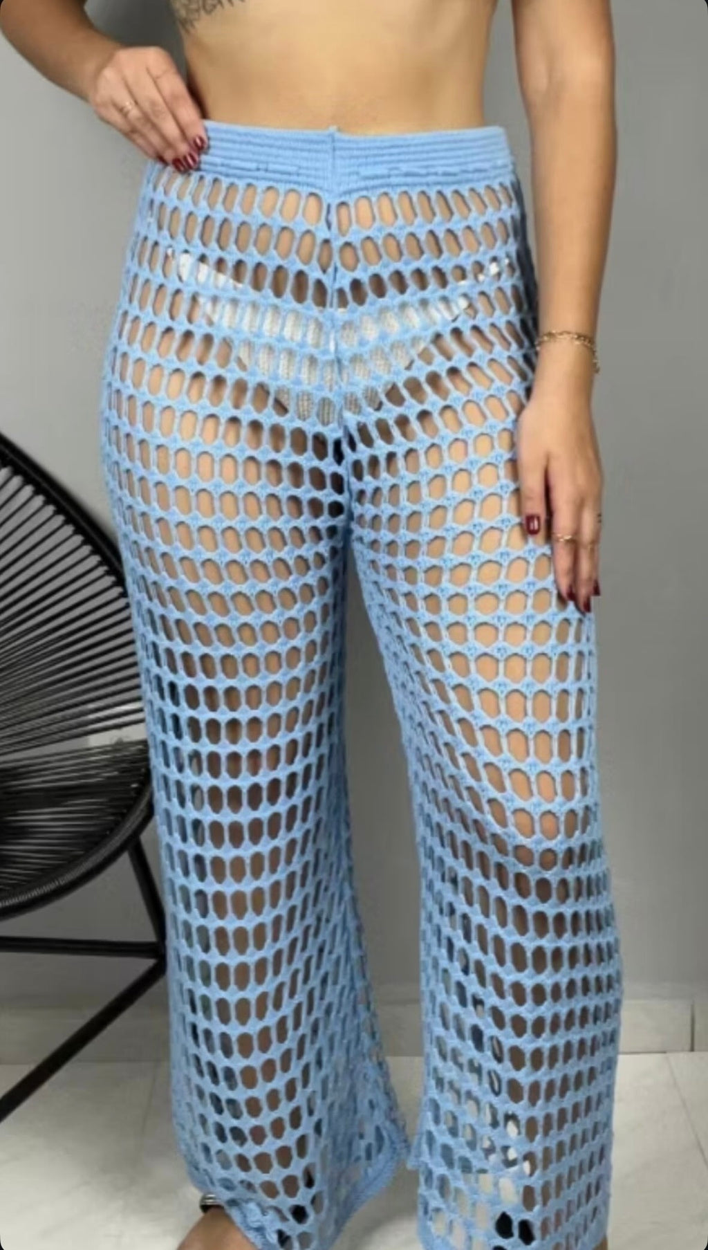 Calça tricô